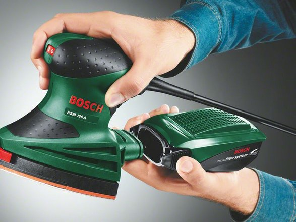 Bosch PSM 160 A Multi slibemaskine 24000 rpm 160 W