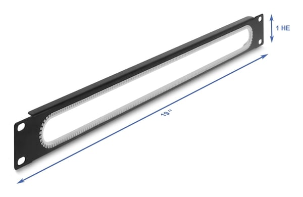Miniatyrbillede 2 af 2: DeLOCK 67275 tilbehør til rack Blindpanel