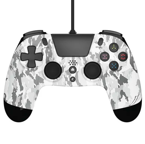 Gioteck VX4 Svart, Vit USB Spelplatta Analog / Digital PlayStation 4