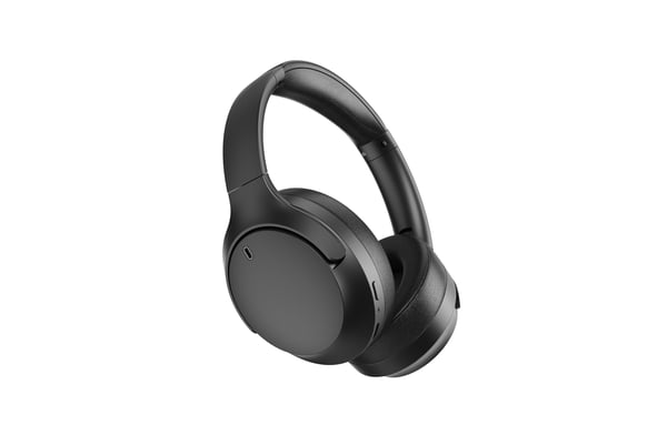 Gembird GMB Audio BHP-ANC-01 kuulokkeet ja kuulokemikrofoni Langallinen & langaton Pääpanta Musiikki USB Type-C Bluetooth Musta