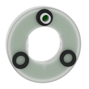 Miniatyrbild 9 av 9: BEL.RING 230V 1LED RT NOT HALT / SCHN.E ZBY9W2M230