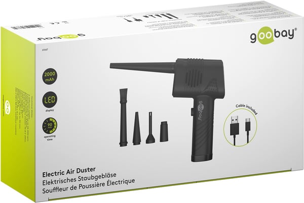 Miniatyrbild 4 av 6: Goobay 61667 elektrisk dammblåsare 46,8 W