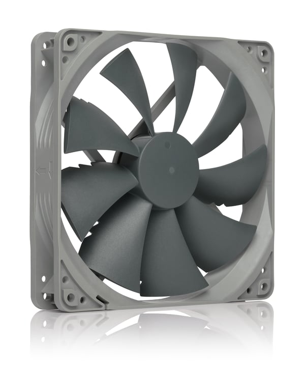 Noctua NF-P14S REDUX-1500 PWM kylsystem för dator Datorväska Fan 14 cm Grå