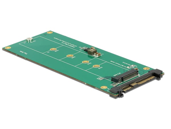 Miniatyrbild 1 av 3: DeLOCK 62865 nätverkskort/adapters Intern M.2