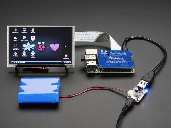 Adafruit PowerBoost 1000C Oplader