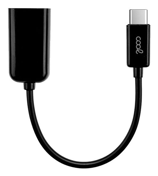 COOL Accesorios 8434847039107 USB-kabel USB A USB B Sort