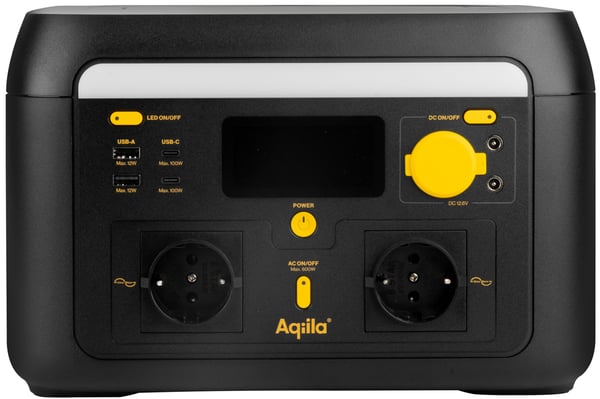 Aqiila 406067 Bærbar energistation Lithium jern fosfat (LiFePO4) 20 mAh 7 kg