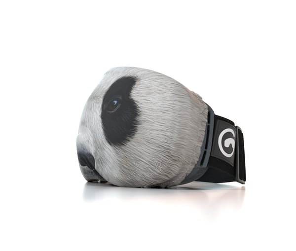 gogglesoc Panda Soc Fodral Återvunnen polyetentereftalat (rPET) Svart, Vit