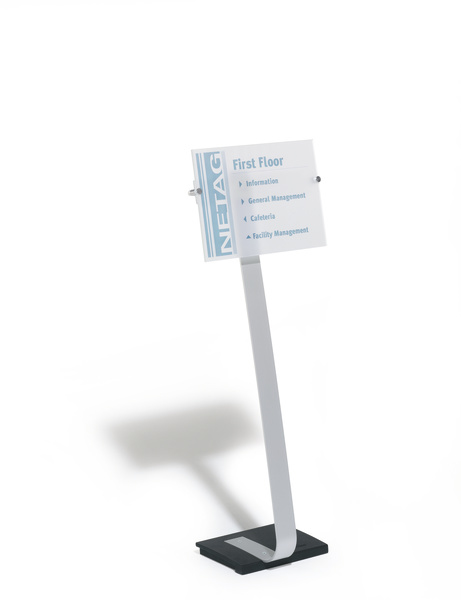 Durable CRYSTAL SIGN A3 Akryl Sølv