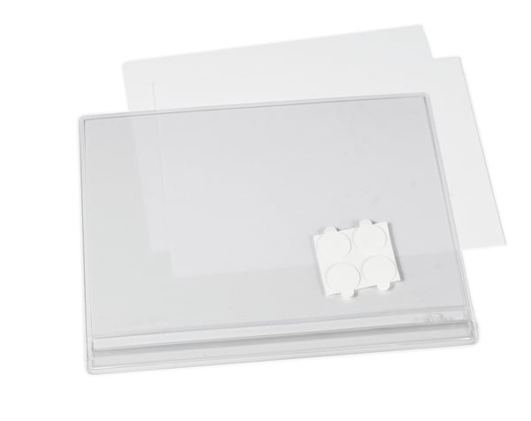 Miniatyrbild 1 av 3: Durable 505719 plastfickor Transparent A5
