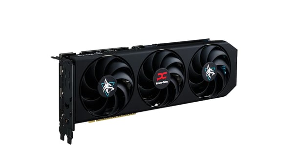 PowerColor RX 9060XT Hellhound OC detail - 16.384 MB