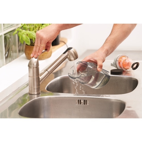 Miniatyrbillede 5 af 18: Black & Decker BHFEA515J stav støvsuger & elektrisk kost Stick vakuum Batteri Dry Cyclonisk Poseløs 0,5 L Orange, Hvid 1,5 At