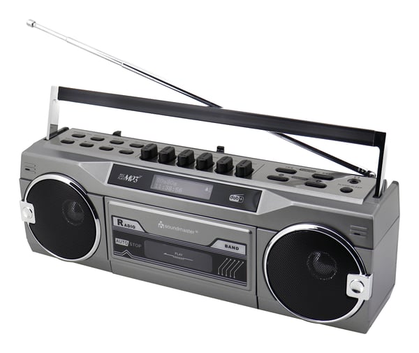 Miniatyrbillede 1 af 7: Soundmaster SRR80TI kassetteafspiller Bærbar kassetteafspiller 1 kort