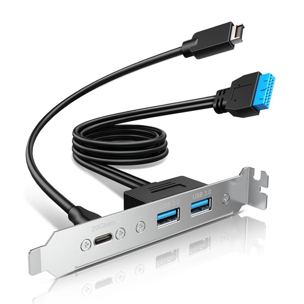 GrauGear Multi PCI-bländare 1x USB-C 2x USB-A