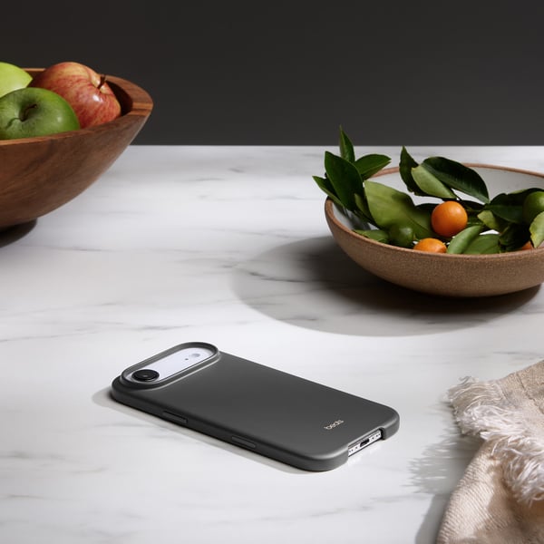 Miniatyrbillede 2 af 3: Apple MGJT4LL/A mobiltelefon etui 16,5 cm (6.5") Cover Granit, Grå