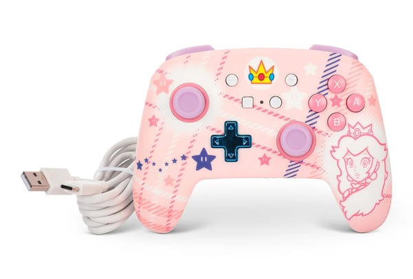 Miniatyrbillede 6 af 12: PowerA NSGP0255-01 spil-controller Lyserød Bluetooth Gamepad Nintendo Switch, Nintendo Switch Lite, Nintendo Switch OLED