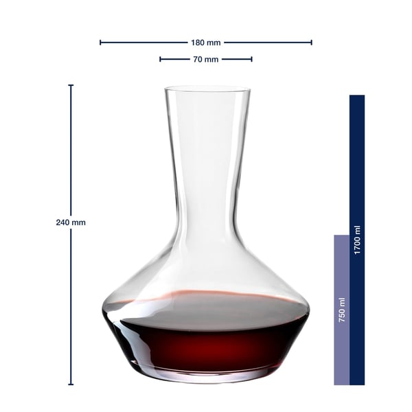 Miniatyrbillede 3 af 4: LEONARDO PUCCINI karaffel 0,75 L Glas