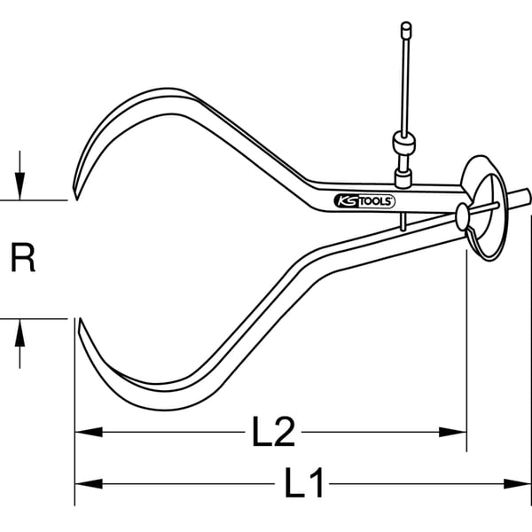 KS Tools 300.0425 skydelærer