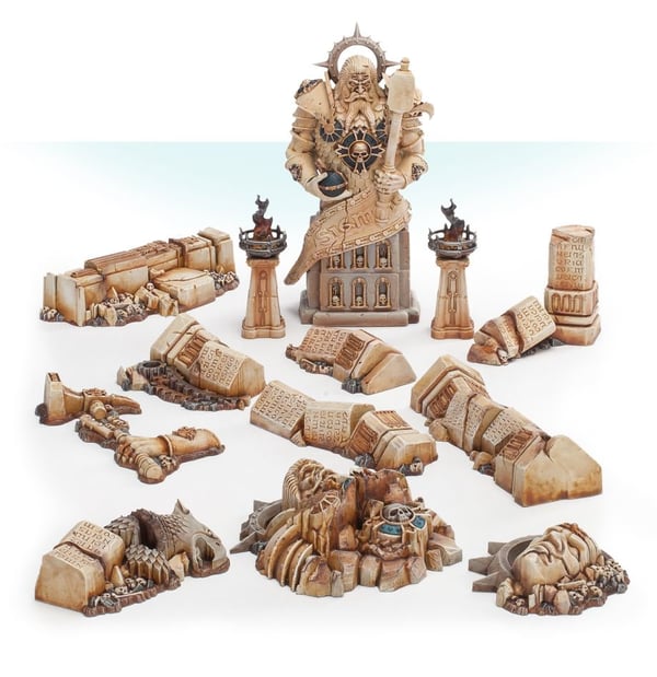 Miniatyrbillede 6 af 9: Games Workshop Dominion of Sigmar: Timeworn Ruins Age of Sigmar Udvidelsespakker til brætspil