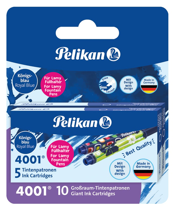 Pelikan 4001 Blå 10 stk