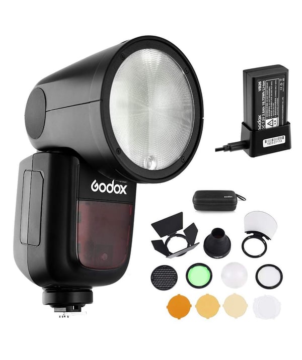 Godox V1-C Kompakt blitz Sort