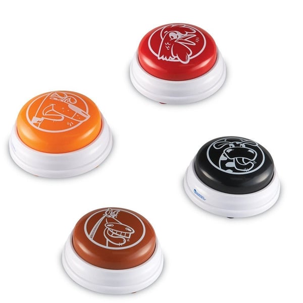 Miniatyrbillede 4 af 5: Learning Resources Barnyard Answer Buzzers motorik legetøj