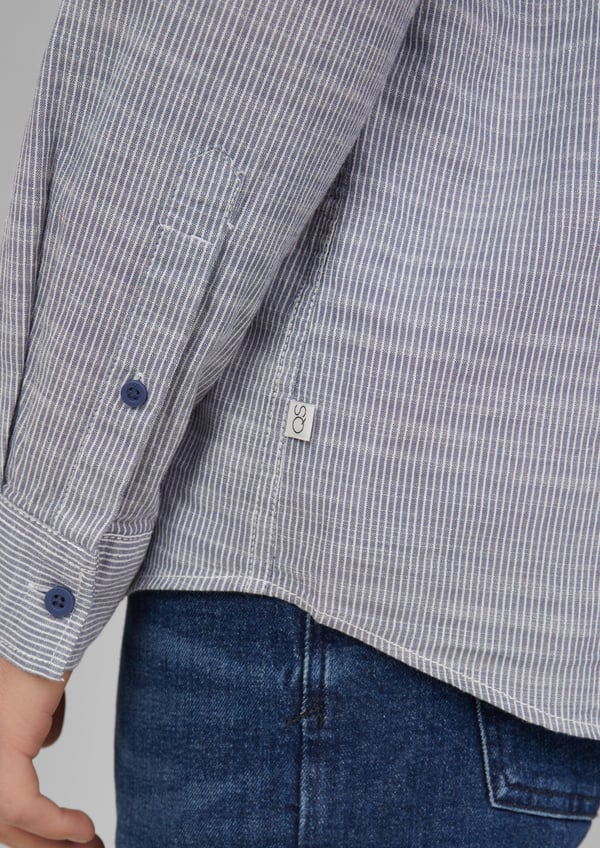 s.Oliver 2168228.57G0.XL skjorte & top Langærmet Bomuld