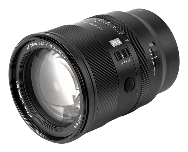 VILTROX AF 85mm F1.4 Pro Fuldformat-objektiv Sort