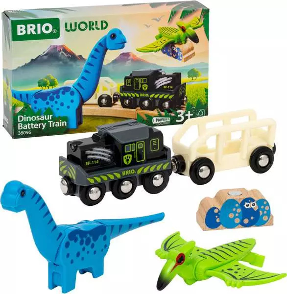 BRIO Dinosaur Battery Train