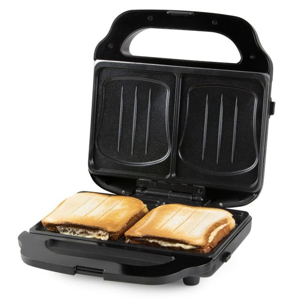 Miniatyrbillede 11 af 25: Domo DO9291C, 3 Platten sandwichtoaster 1400 W Sort