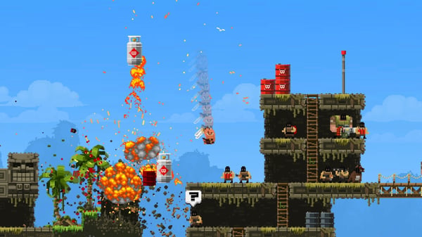 Miniatyrbild 13 av 26: Devolver Digital BroForce Deluxe PlayStation 4