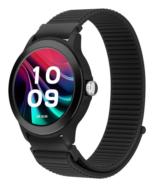 Miniatyrbillede 4 af 4: SPC Smartee Duo Vivo 2 3,35 cm (1.32") AMOLED Digital 466 x 466 pixel Berøringsskærm Sort GPS (satellit)