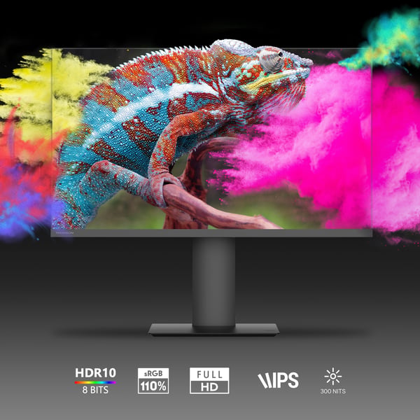 Thomson M27FB5C14 computerskærm 68,6 cm (27") 1920 x 1080 pixel Fuld HD LED Sort
