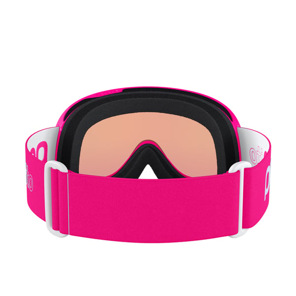 Miniatyrbillede 3 af 4: POC POCito Retina vinter sportsbrille Lyserød Børn Orange Cylindrisk (flad) linse