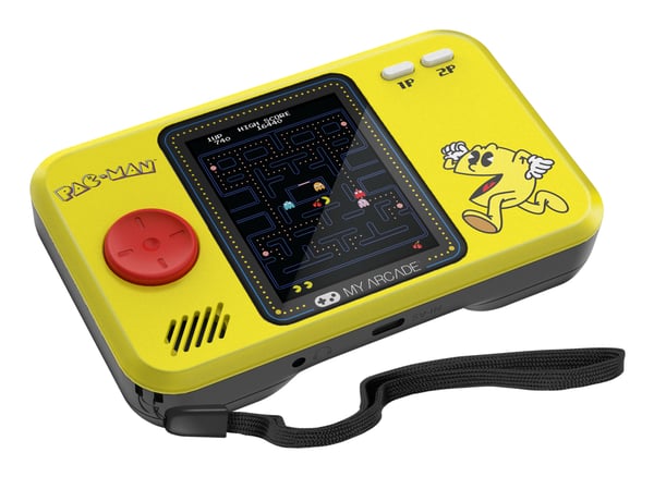 My Arcade Pocket Player Pro + Travel Case Pac-Man bærbar spilkonsol 6,98 cm (2.75") Gul, Sort
