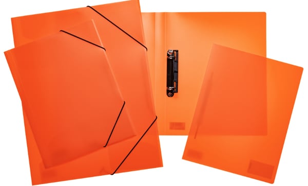 HERMA 19637 mappar Polypropylen (PP) Orange A4