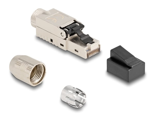 Miniatyrbillede 1 af 3: DeLOCK 87988 kabelsamler RJ45 Sølv