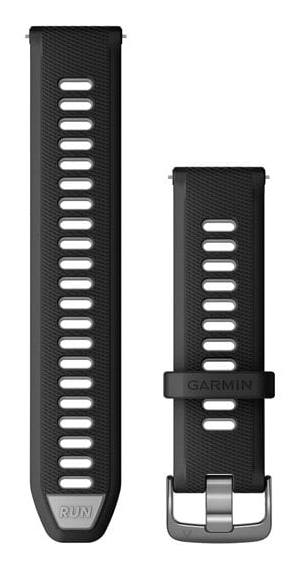 Miniatyrbild 1 av 2: Garmin 010-11251-A0 smarta bärbart tillbehör Band Svart, Grå Silikon