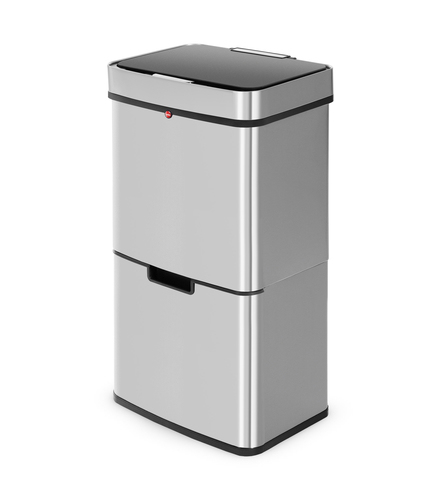 Miniatyrbild 1 av 3: Hailo 0656-001 hushållssopsortering Plast, Rostfritt stål Svart, Rostfritt stål