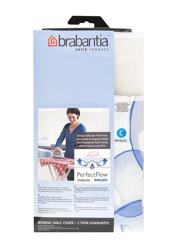 Brabantia 100703 silityslaudan suoja Puuvilla Sininen