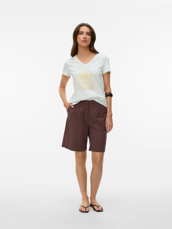 Vero Moda 10344940-Grey / Chocolate Martini-S Hunstik Grå