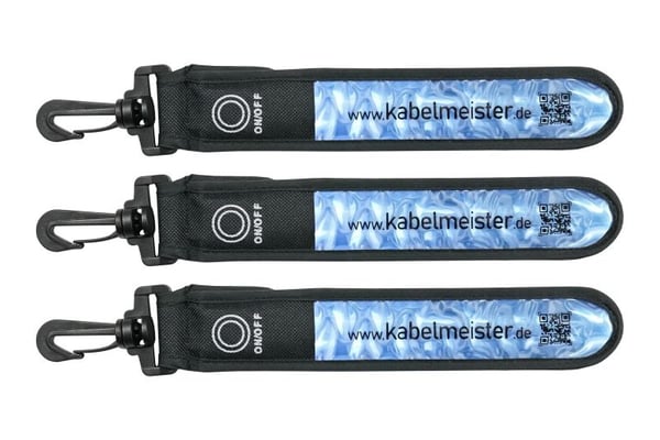 Kabelmeister GA-K001B-3 reflexband Blå