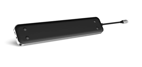 ALLNET PSUC2501 dockingstation USB 3.2 Gen 1 (3.1 Gen 1) Type-C Grå