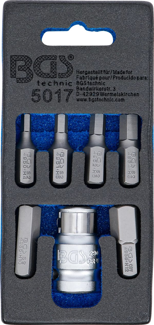 BGS technic Screwdriver Bit Set
