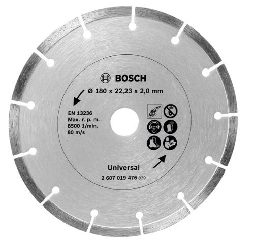 Bosch 2 607 019 476 tilbehør vinkelsliber