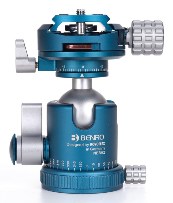 Benro NBBH2 jalustapää Sininen, Hopea Metalli 1/4, 3/8" Pallo (muoto) Benro NBBH2 jalustapää Sininen, Hopea Metalli 1/4, 3/8" Pallo (muoto)
