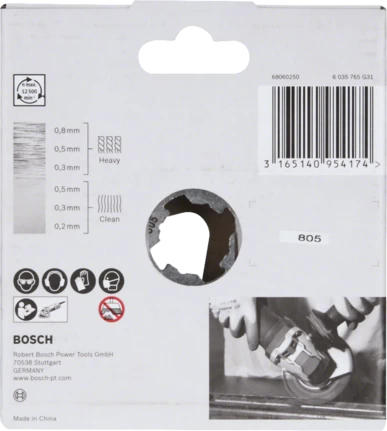 Bosch 2 608 620 731 tilbehør vinkelsliber Trådhjul