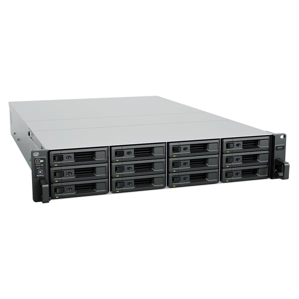 Miniatyrbillede 3 af 7: Synology SA SA3410 NAS & lagringsserver Stativ (2U) Intel® Xeon® D-1541 16 GB DDR4 0 TB DiskStation Manager Sort, Grå