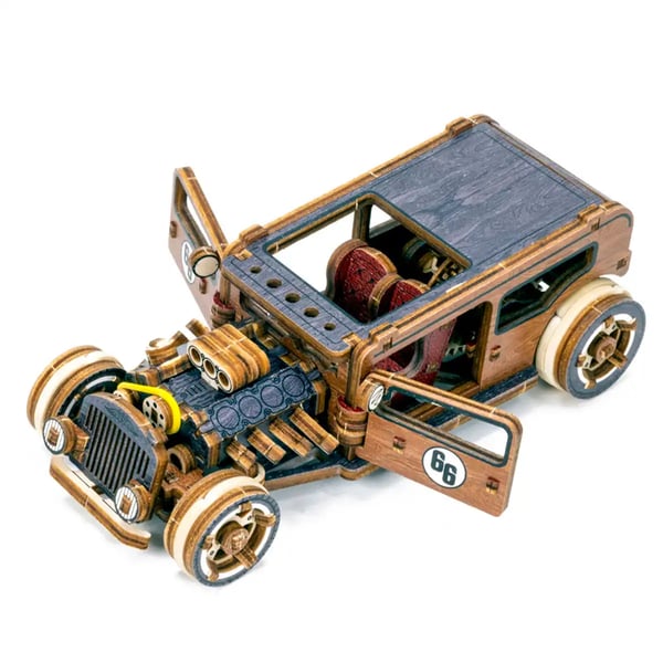 WOODEN.CITY LE-001 skalmodell 3D-pussel