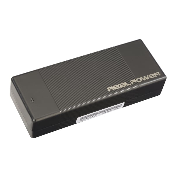 RealPower 140474 strømadapter og vekselret Indendørs 40 W Sort